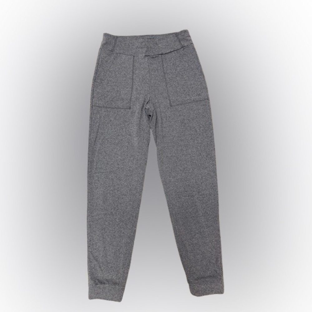 Athleta Girl Powervita Jogger Size XL/14 *Great Cond Buttery Soft  Heather Gray